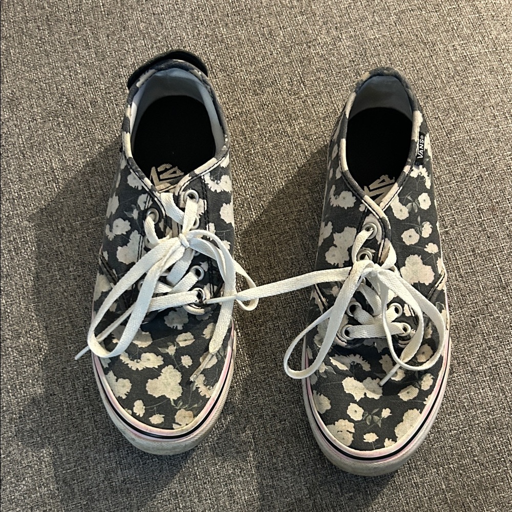 Women’s Floral Vans